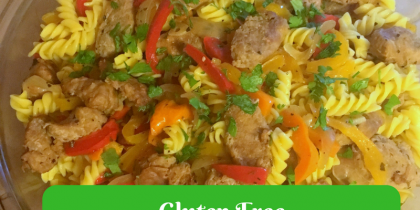 Gluten Free Sausage and Peppers Pasta Recipe